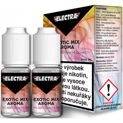 Liquid ELECTRA 2Pack Exotic Mix 2x10ml - 12mg (Mix exotického ovoce)