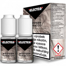 Liquid ELECTRA 2Pack Western Tobacco 2x10ml - 0mg