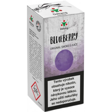 Liquid Dekang Blueberry 10ml - 11mg (Borůvka)