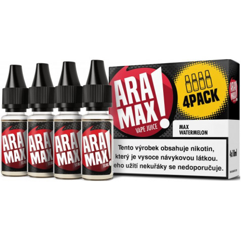 Liquid ARAMAX 4Pack Max Watermelon 4x10ml-3mg