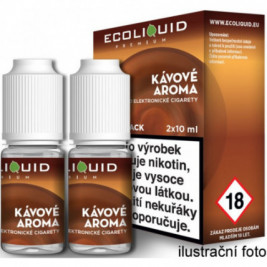 Liquid Ecoliquid Premium 2Pack Coffee 2x10ml - 6mg (Káva)