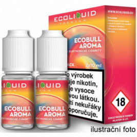 Liquid Ecoliquid Premium 2Pack Ecobull 2x10ml - 12mg (Energetický nápoj)