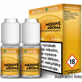 Liquid Ecoliquid Premium 2Pack Honey 2x10ml - 3mg (Med)