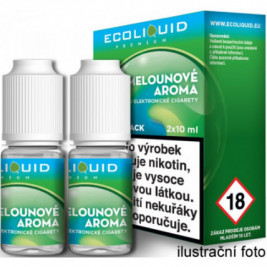 Liquid Ecoliquid Premium 2Pack ICE Melon 2x10ml - 12mg (Svěží meloun)