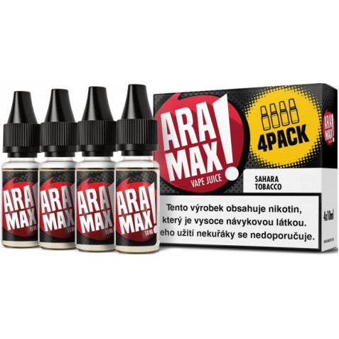 Liquid ARAMAX 4Pack Sahara Tobacco 4x10ml-6mg