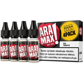 Liquid ARAMAX 4Pack USA Tobacco 4x10ml-12mg
