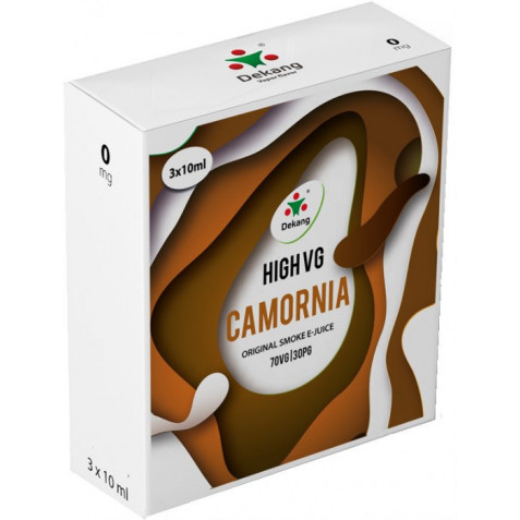 Liquid Dekang High VG 3Pack Camornia 3x10ml - 0mg