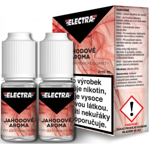Liquid ELECTRA 2Pack Strawberry 2x10ml - 6mg (Jahoda)