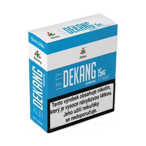 Nikotinová báze Dekang Fifty 5x10ml PG50-VG50 15mg